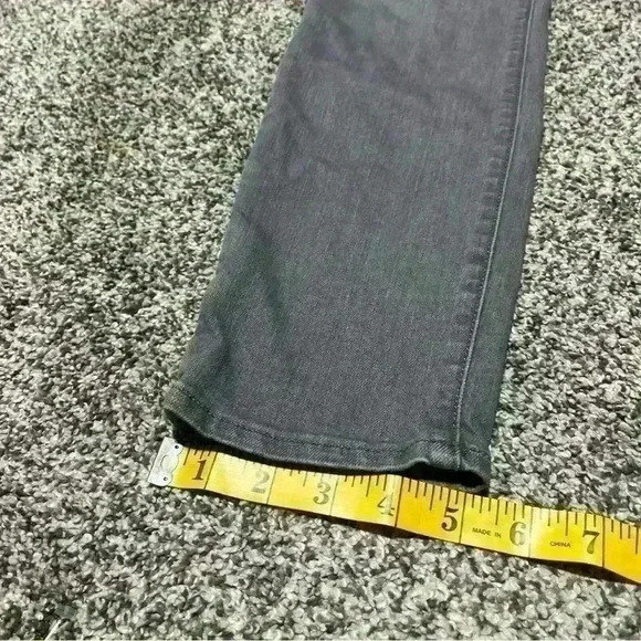 Athleta Jeans Women 6 Grey Sculptek Skinny Mid Rise Stretch Denim Lightweight - Picture 3 of 11